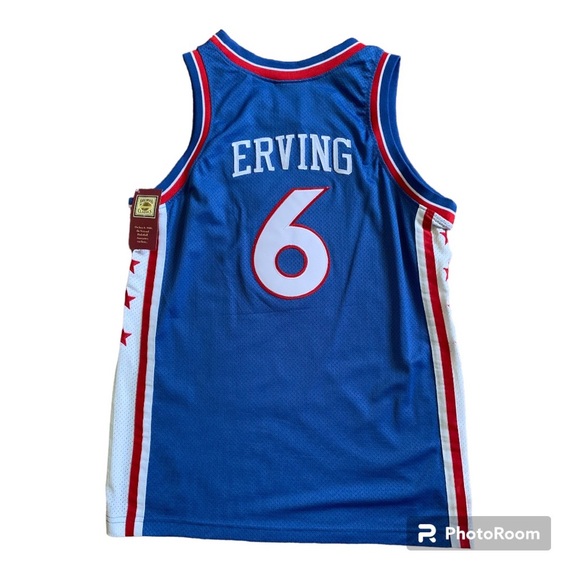 Vintage NBA Hardwood Classics Julius “Dr. J” Erving jersey 1977-1978 - Picture 2 of 7